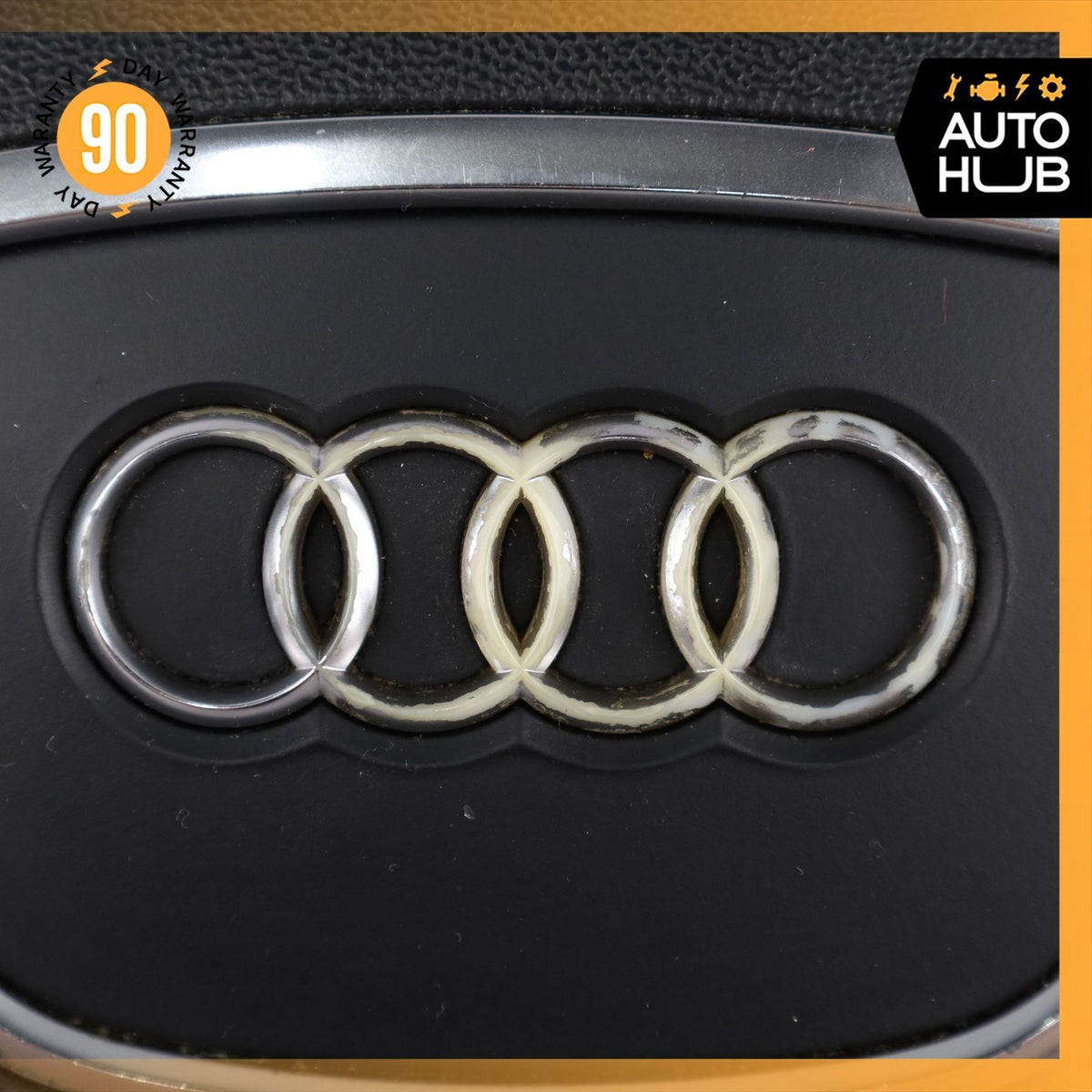 13-17 Audi 8R Q5 SQ5 Steering Wheel Airbag Air Bag Black 8R0880201L OEM - photo 8