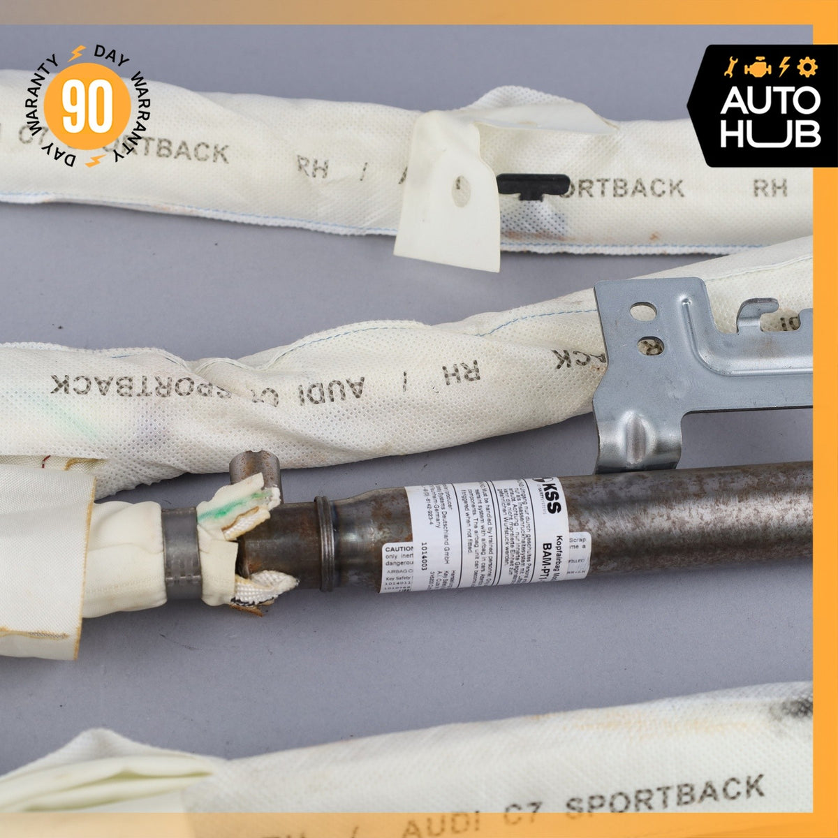 12-15 Audi 4G8 A7 S7 Roof Curtain Airbag Air Bag Right Passenger Side OEM - photo 14