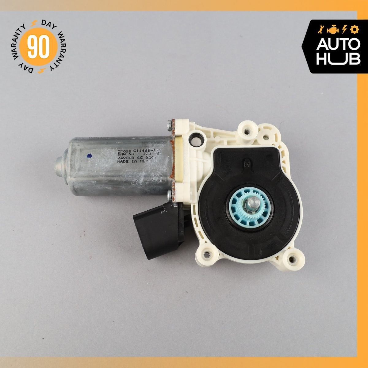 14-19 BMW F15 X5 X6Front or Rear Left Window Regulator Motor 67627322747 OEM - photo 5