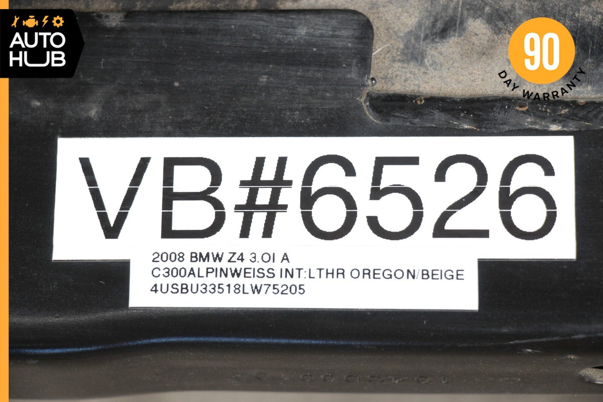 03-08 BMW Z4 E85 E86 3.0i 2.5i Rear Bumper Reinforcement Impact Bar 7056191 OEM - photo 12
