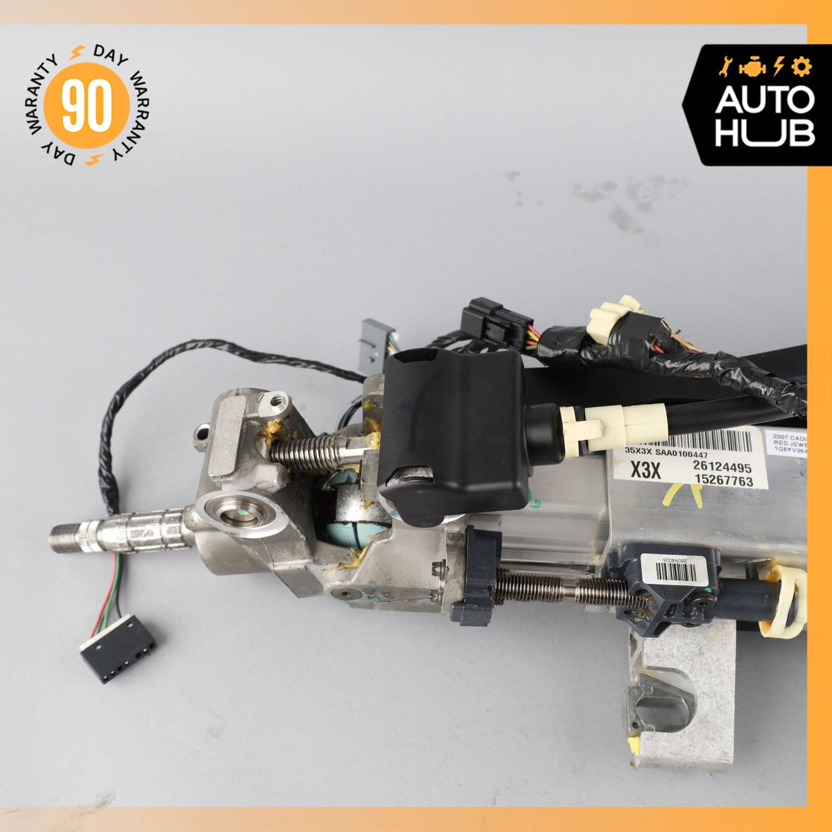 05-07 Cadillac XLR Steering Column With Adjust Motors 10374166 OEM 70k - photo 2