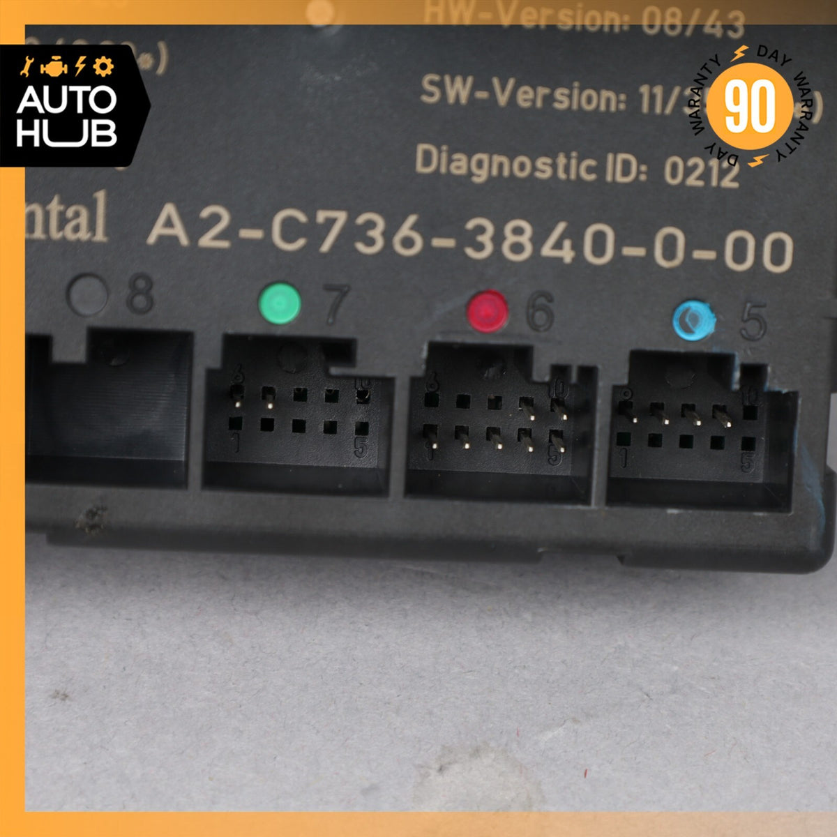 08-18 Mercedes W212 E400 CLS63 AMG E550 Rear Right Side Door Control Module OEM - photo 6
