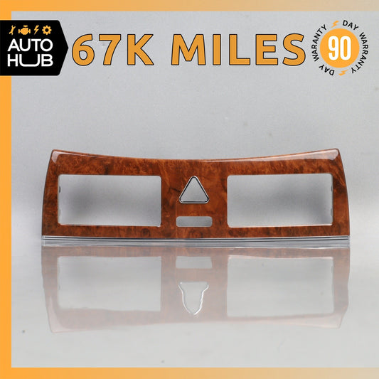 05-09 Mercedes W209 CLK350 CLK500 Center Console Hazard Switch Trim Bezel OEM - photo 1