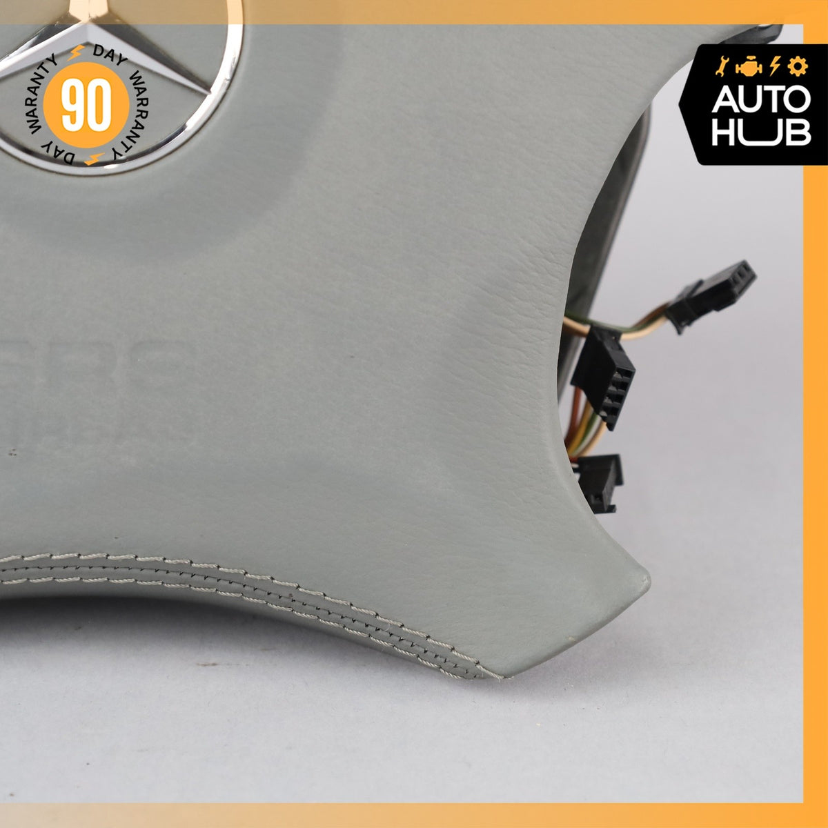 00-06 Mercedes W215 CL500 S500 S55 AMG Steering Wheel Air Bag Airbag Gray OEM - photo 7