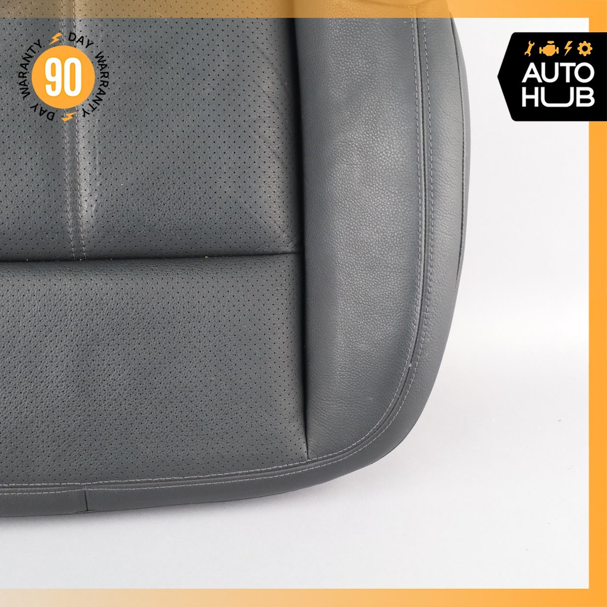 11-18 Porsche Cayenne 958 Front Right Lower Bottom Seat Cushion Black OEM - photo 4
