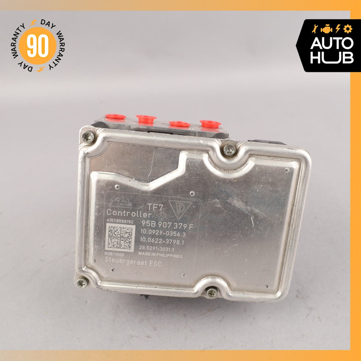15-16 Porsche Macan 95B ABS Hydraulic Pump Control Module 95B614517F OEM 74k - photo 8