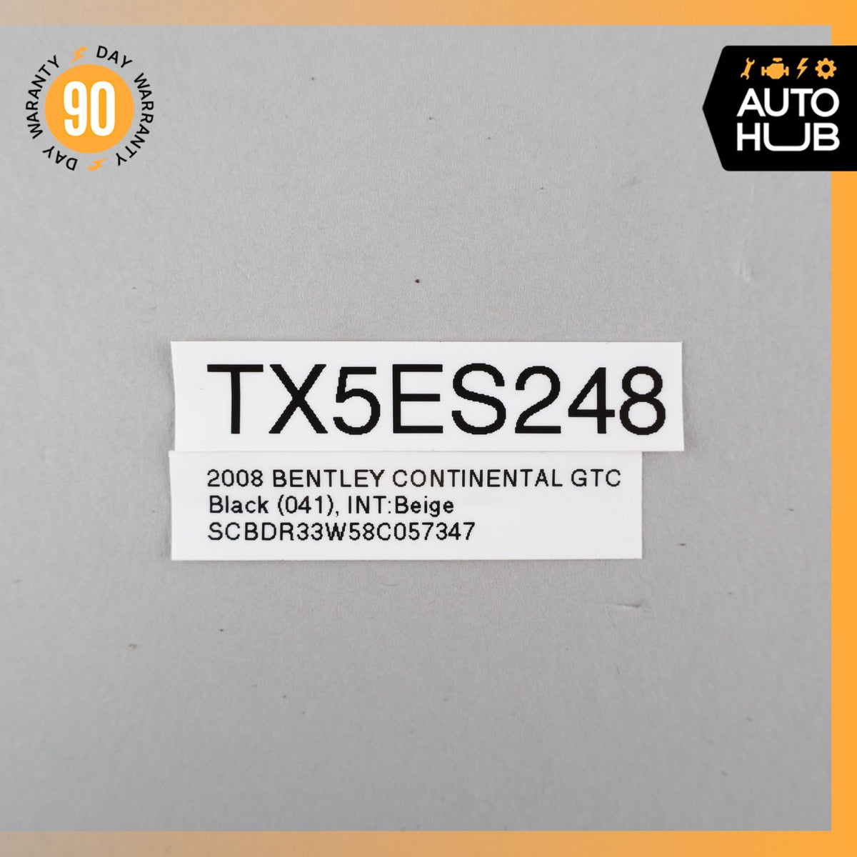 Bentley Continental GTC Rear Left & Right Suspension Level Hight Sensor OEM 19k - photo 11