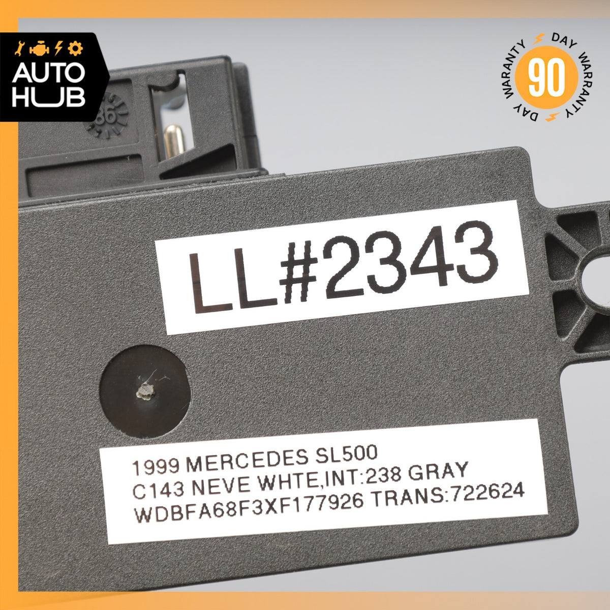97-04 Mercedes R129 SL500 CL500 Headlight Lamp Range Adjust Control Unit OEM - photo 4
