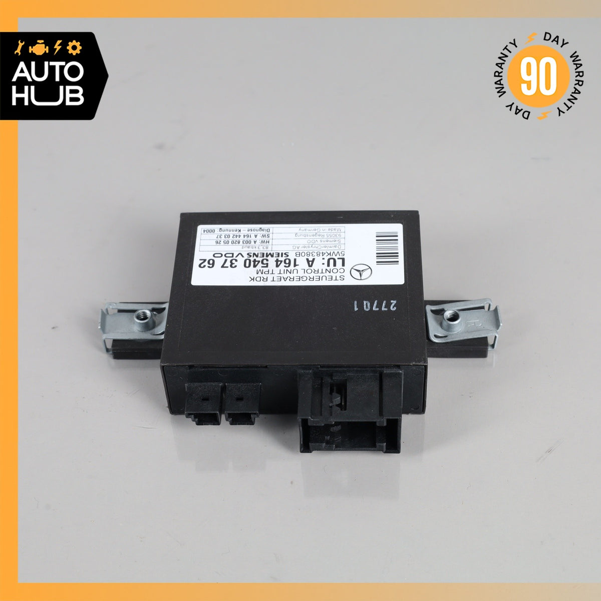 06-13 Mercedes W211 E350 CL550 R350 TPMS Tire Pressure Control 1645403762 OEM - photo 3