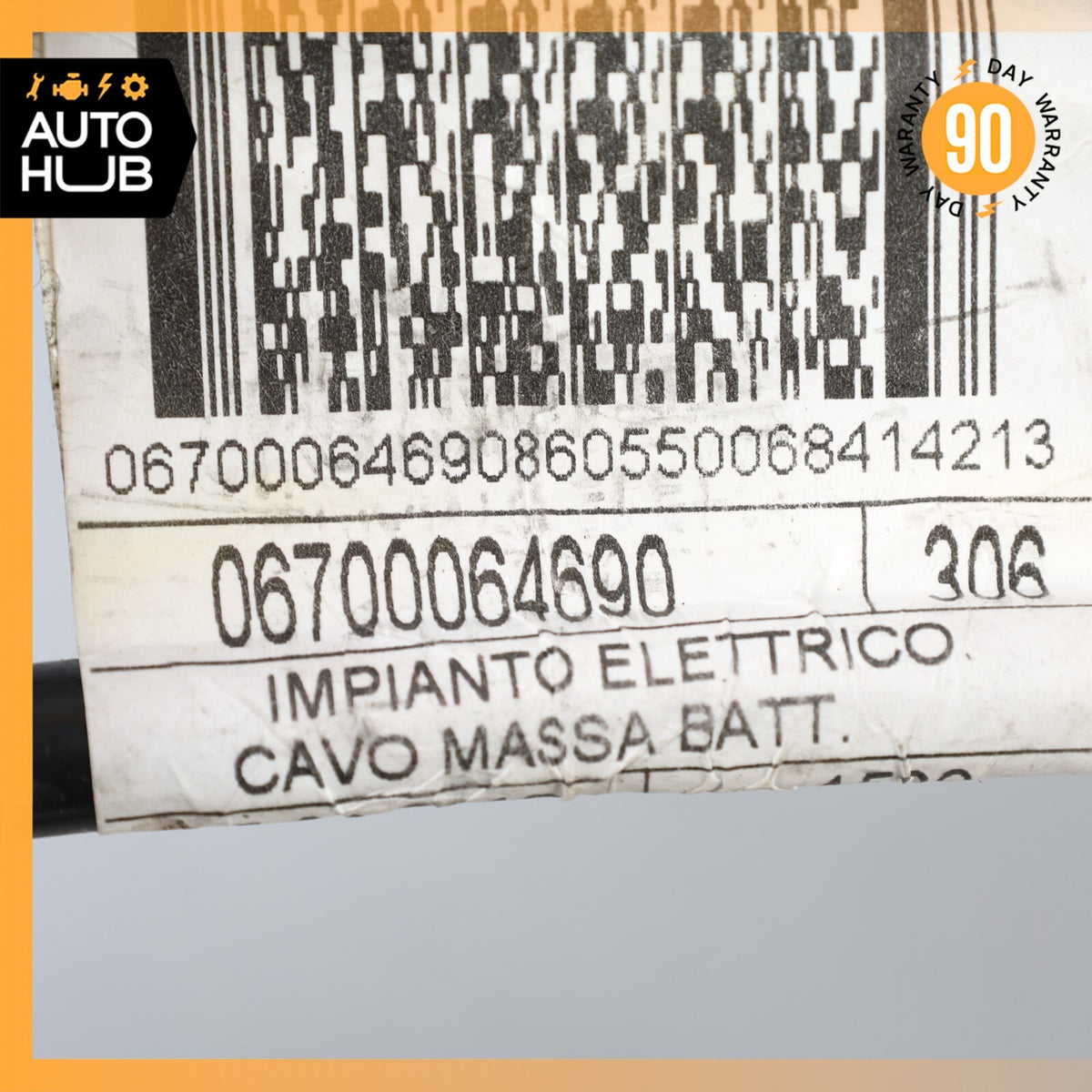 14-24 Maserati Quattroporte SQ4 M156 Battery Resistor Wiring harness  OEM 69k - photo 5