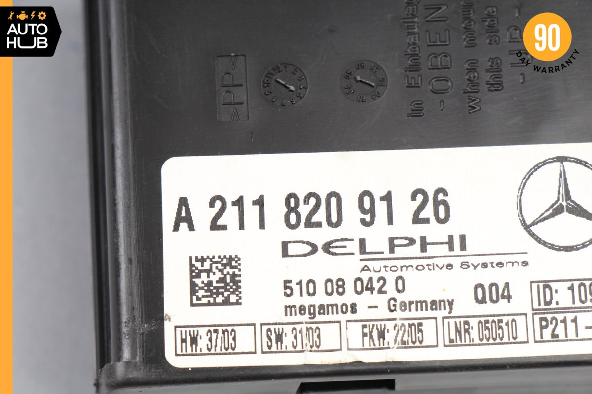 Mercedes W215 СL500 S430 E320 CLK500 Anti Theft Alarm Module 2118209126 OEM - photo 8