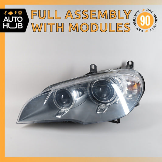 11-13 BMW E70 X5 Left Driver Side Adaptive AFS Headlight Lamp Xenon 7294605 OEM - photo 1