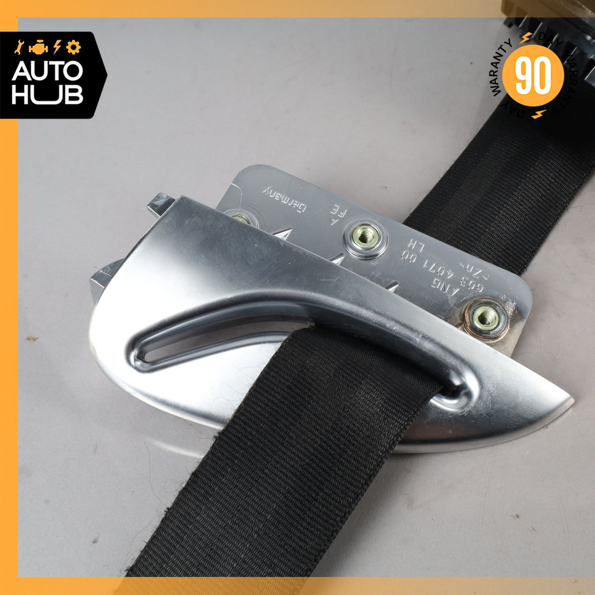 07-11 Bentley Continental GTC GT Front Left Driver Side Seat Belt OEM 40k - photo 7
