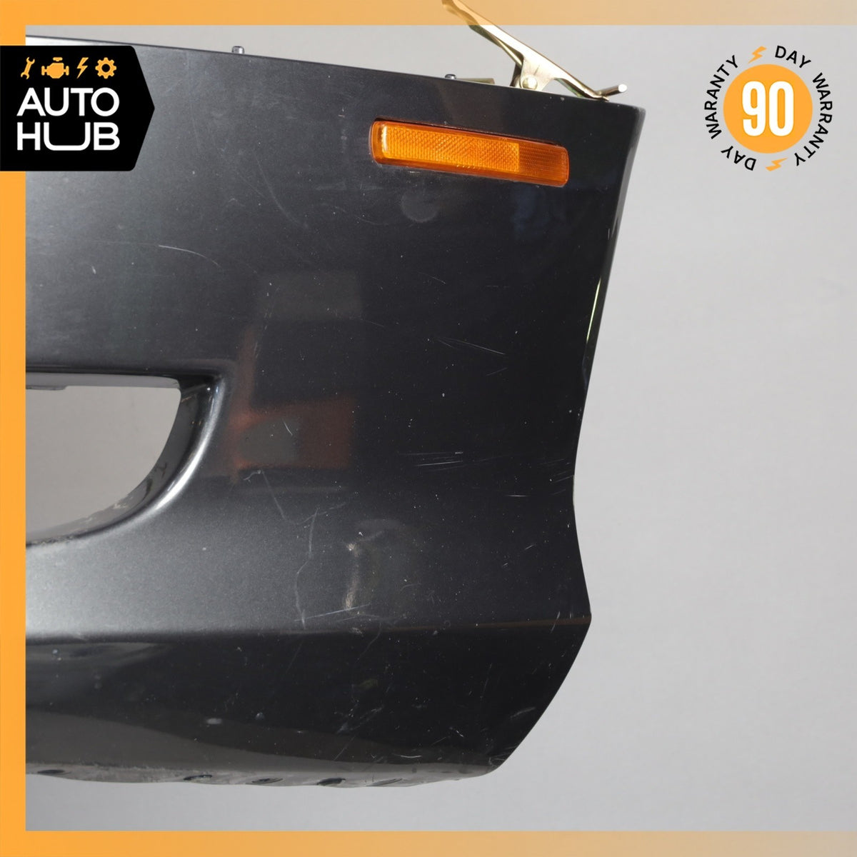 05-10 Aston Martin DB9 Front Bumper Cover Assembly Silver OEM - photo 8