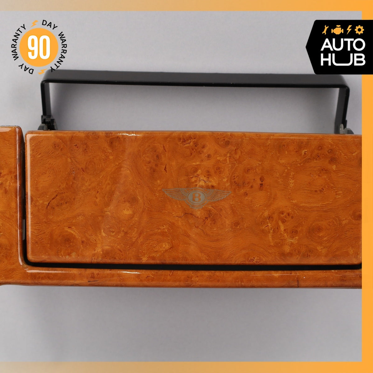 99-04 Bentley Arnage Center Console Trim Panel Wood OEM 30k - photo 6