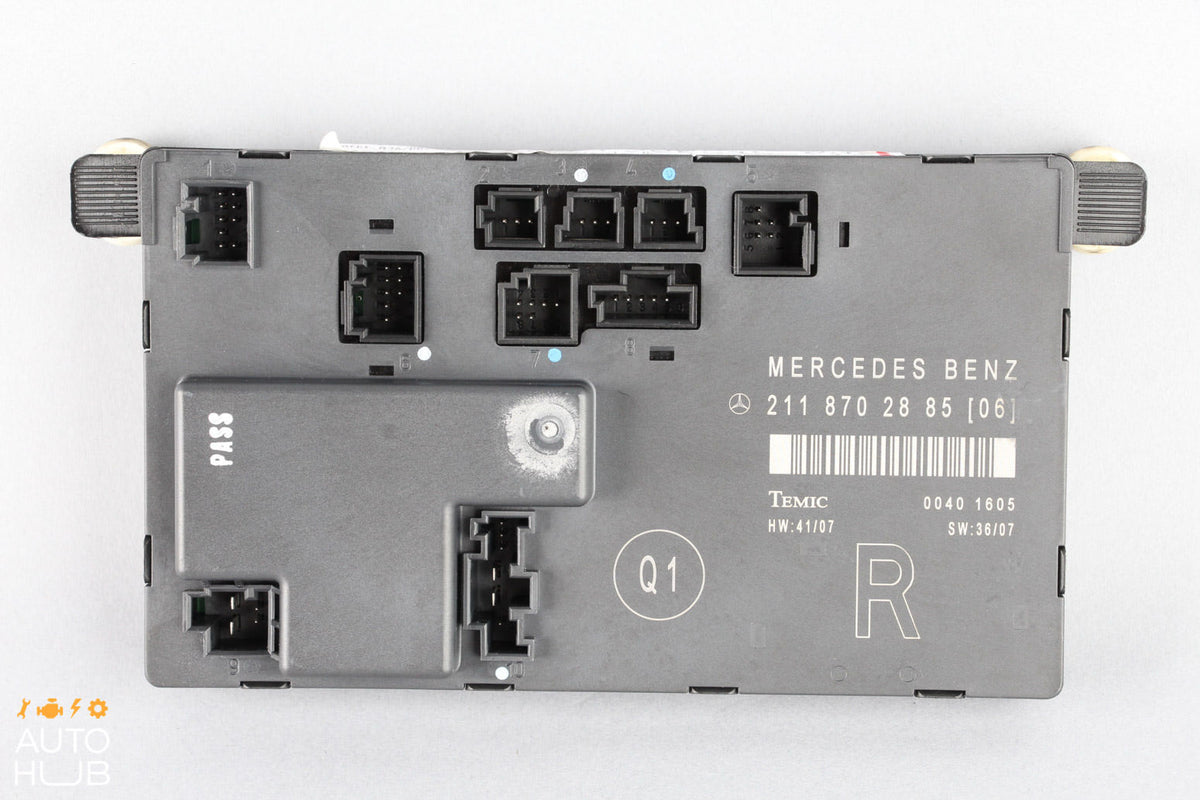 07-09 Mercedes W211 E350 E550 Front Right Door Control Module 2118702885 OEM - photo 3