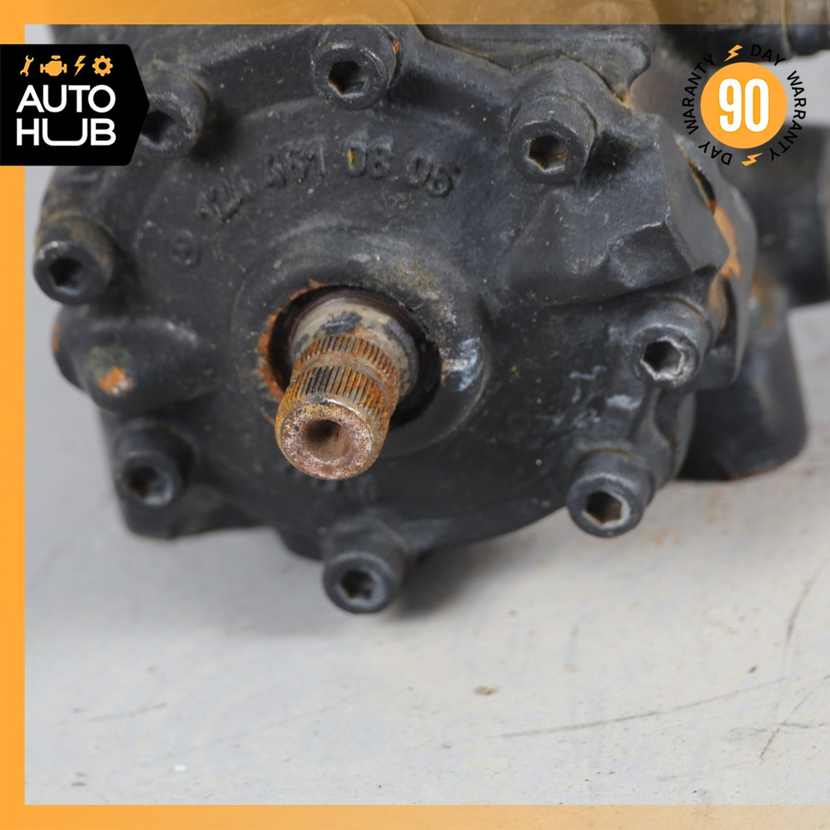 90-02 Mercedes R129 SL500 SL320 300SL Power Steering Gear Box Gearbox OEM - photo 5