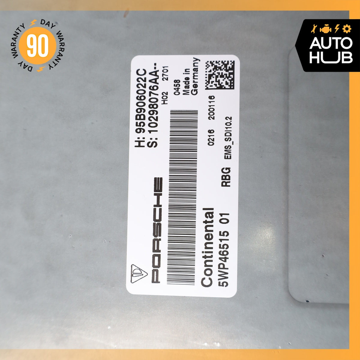 15-18 Porsche Macan GTS 95B Engine Motor Control Module ECU ECM DME OEM - photo 9