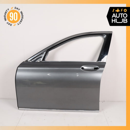 16-22 BMW G12 740i 750Li Front Left Driver Side Door Shell Gray 41517423699 OEM - photo 1