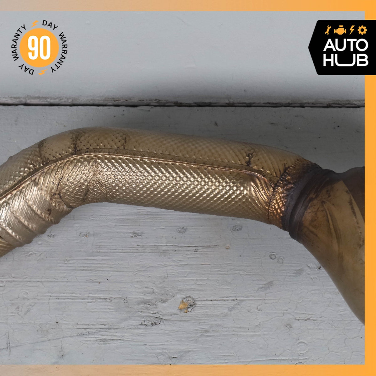 13-18 Bentley Continental GT GTC 4.0L V8 Exhaust Downpipe Set 3W0131705E OEM - photo 16
