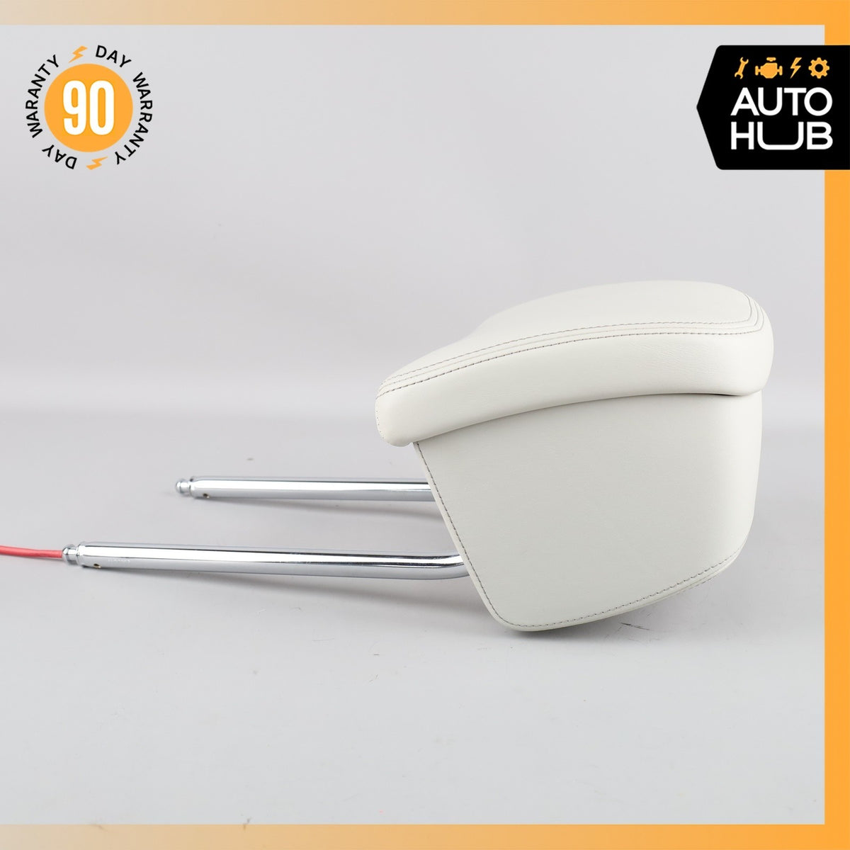 BMW G12 750Li Front Left or Right Seat Headrest Head Rest Nappa White OEM - photo 6