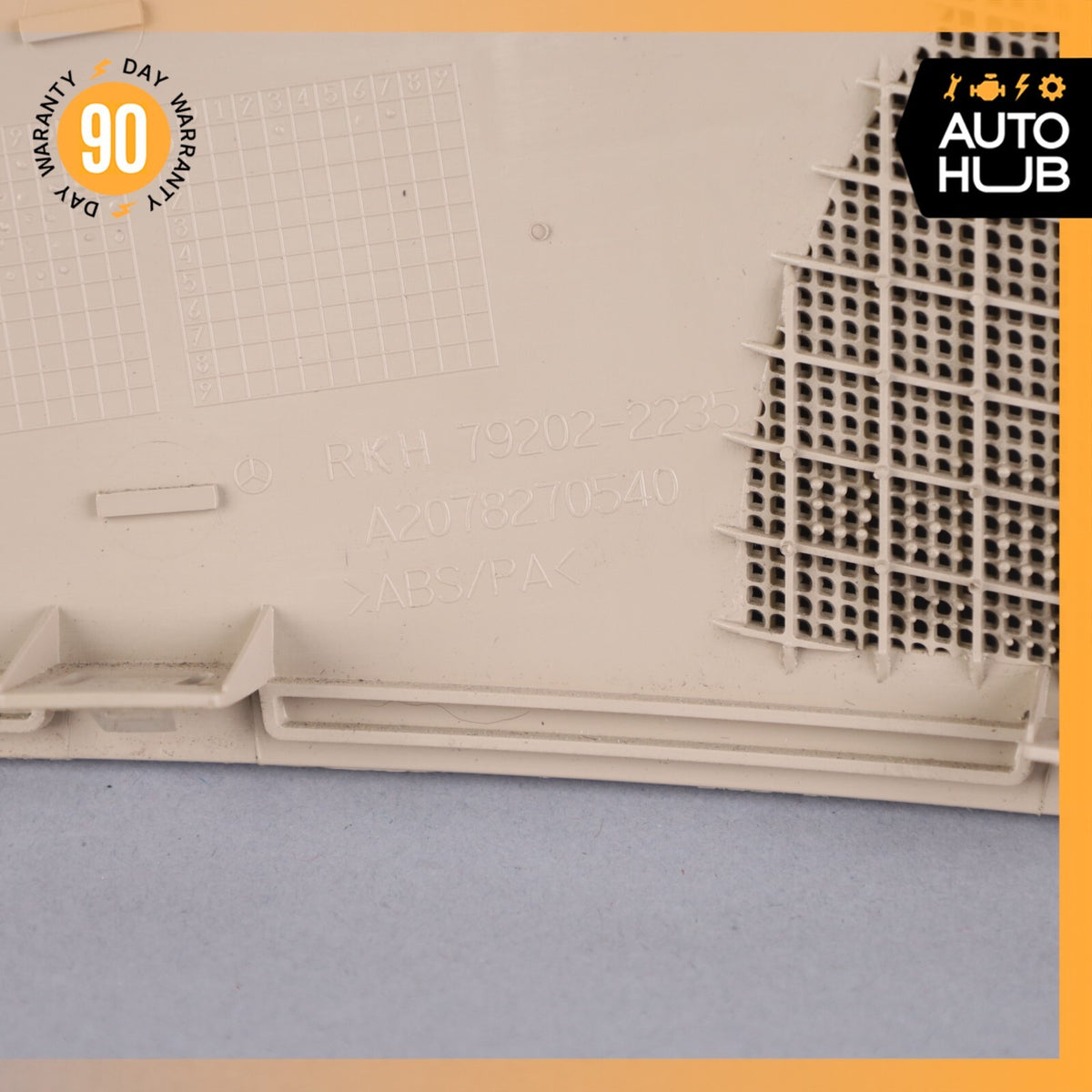 11-17 Mercedes W207 E350 E550 Rear Left Side Door Speaker Tweeter Cover OEM - photo 17