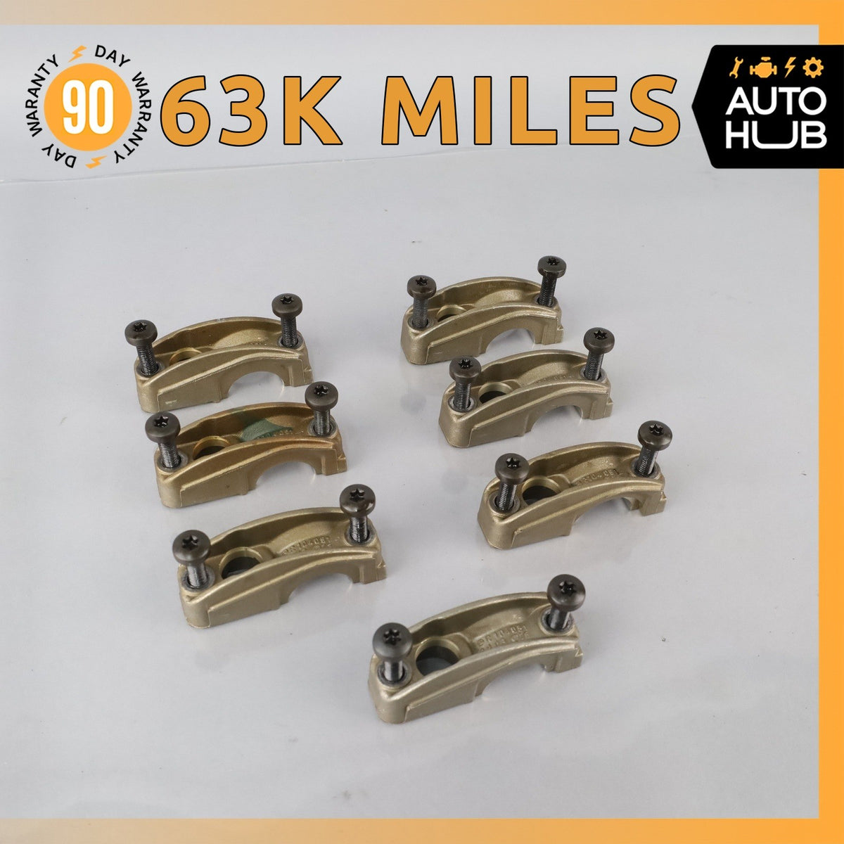 92-02 Mercedes W140 CL600 Cylinder Head Camshaft Holder Set of 7 OEM 63k - photo 1