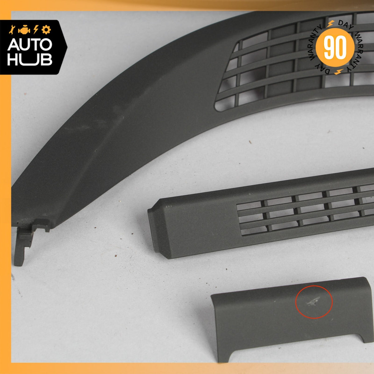 07-13 Mercedes W221 S600 S400 S550 Dashboard Air Vent Trim Panel Cover Set OEM - photo 2