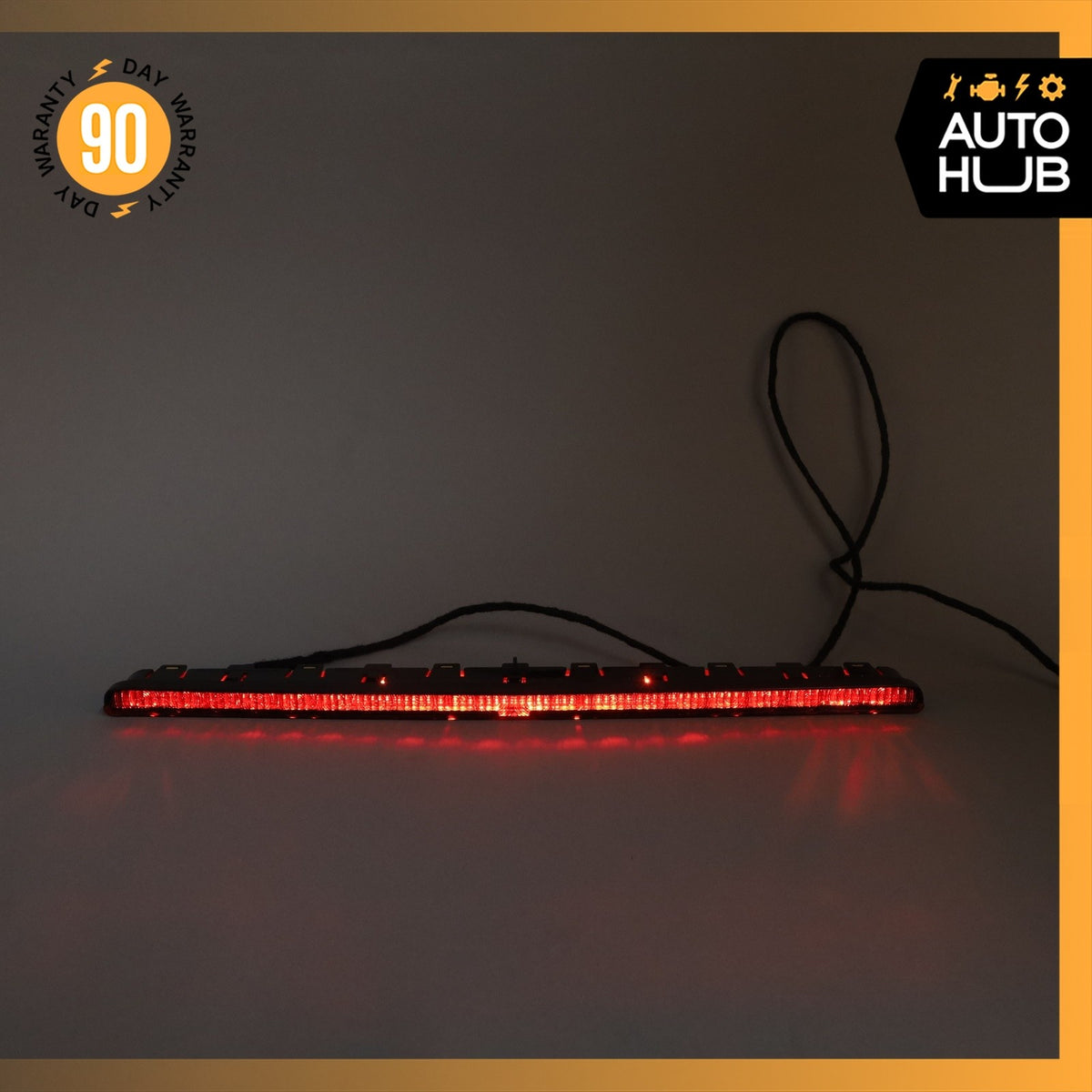 07-14 Mercedes W221 S63 AMG CL550 S550 Rear 3RD Third Brake Stop Light Black OEM - photo 3
