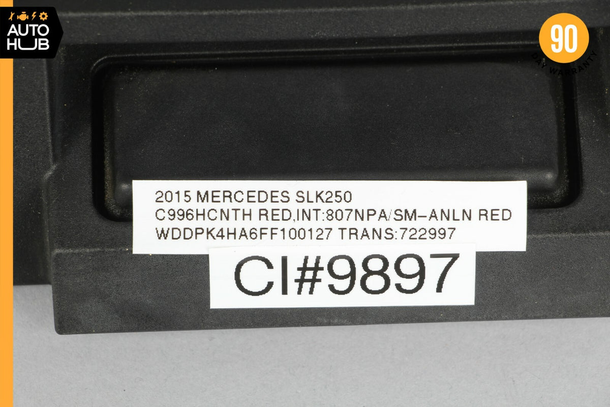 12-15 Mercedes R172 SLK250 SLK55 Rear Trunk Tailgate Release Open Handle OEM 55k - photo 8