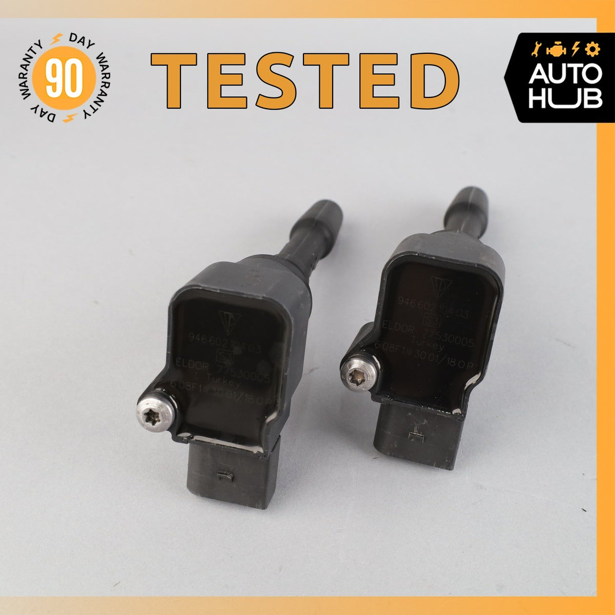 Porsche Macan 95B Panamera 3.0L V6 Ignition Coil Coils Set of 2 94660210403 OEM - photo 1