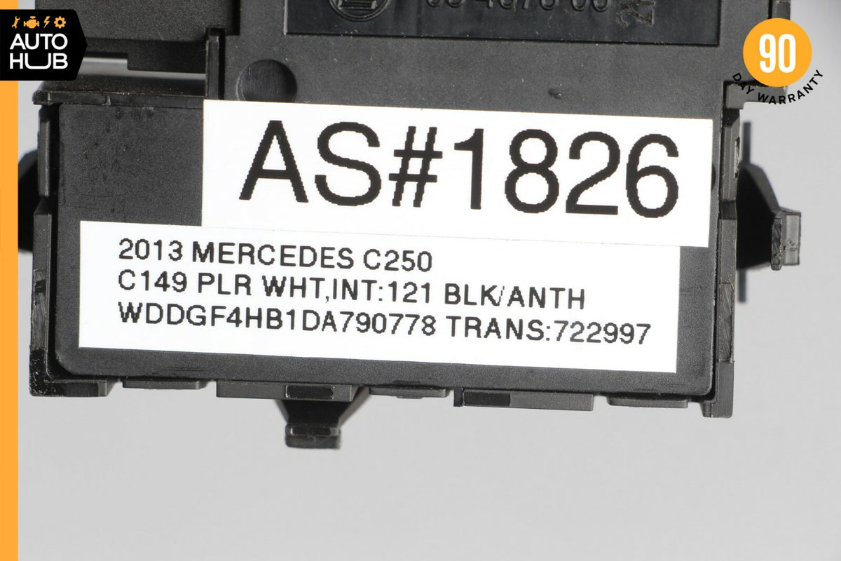 08-15 Mercedes W204 C250 GLK350 Front Right Seat Control Switch OEM 81k - photo 12