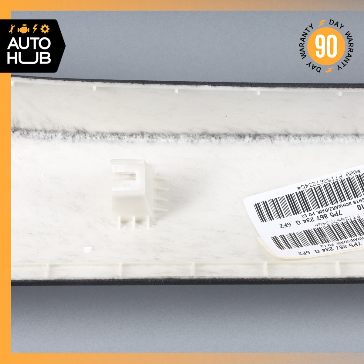 11-18 Porsche Cayenne 958 Hybrid S Front Right Side A Pillar Trim Panel OEM - photo 11