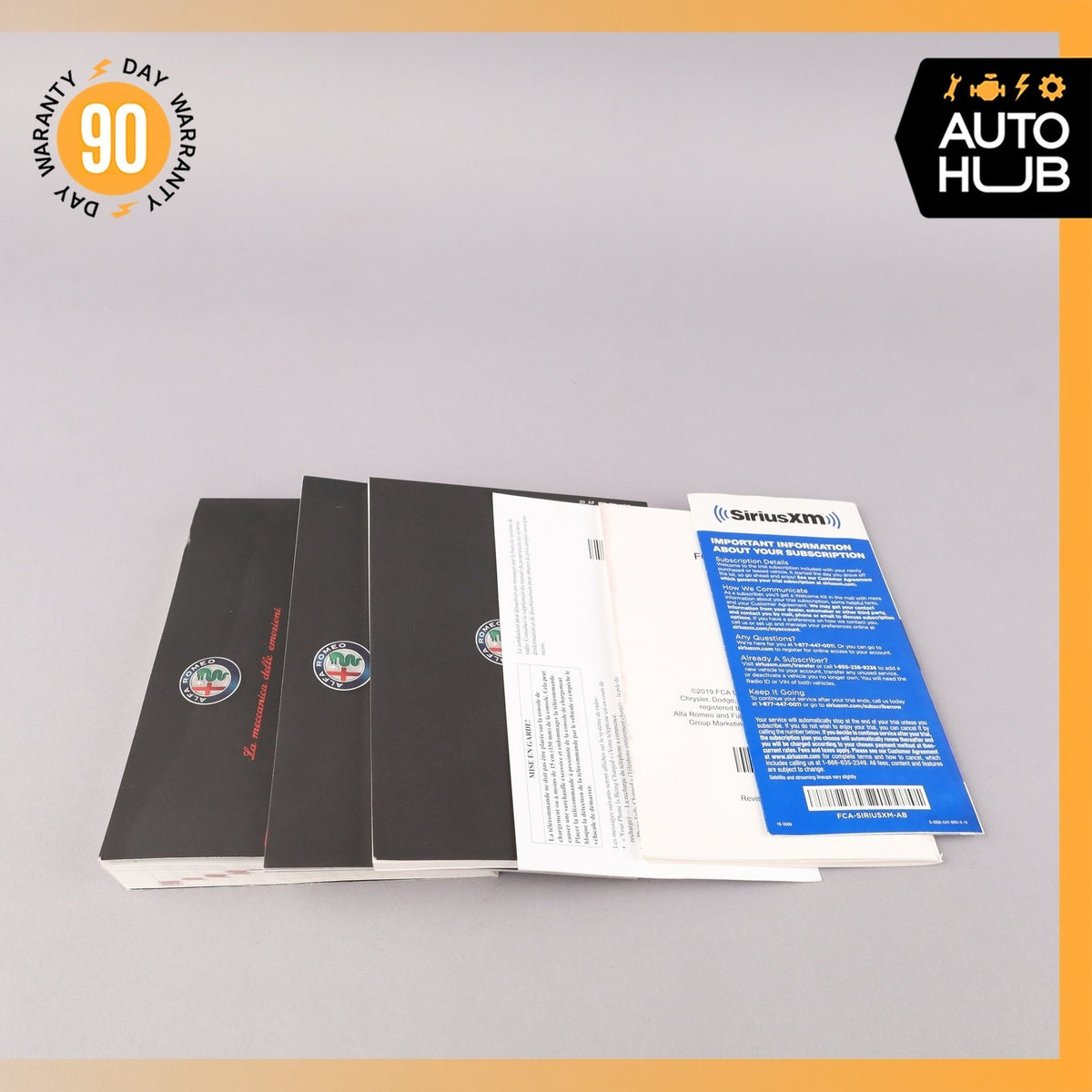 2020 Alfa Romeo 952 Giulia Owner's Manual Book Set OEM - photo 6