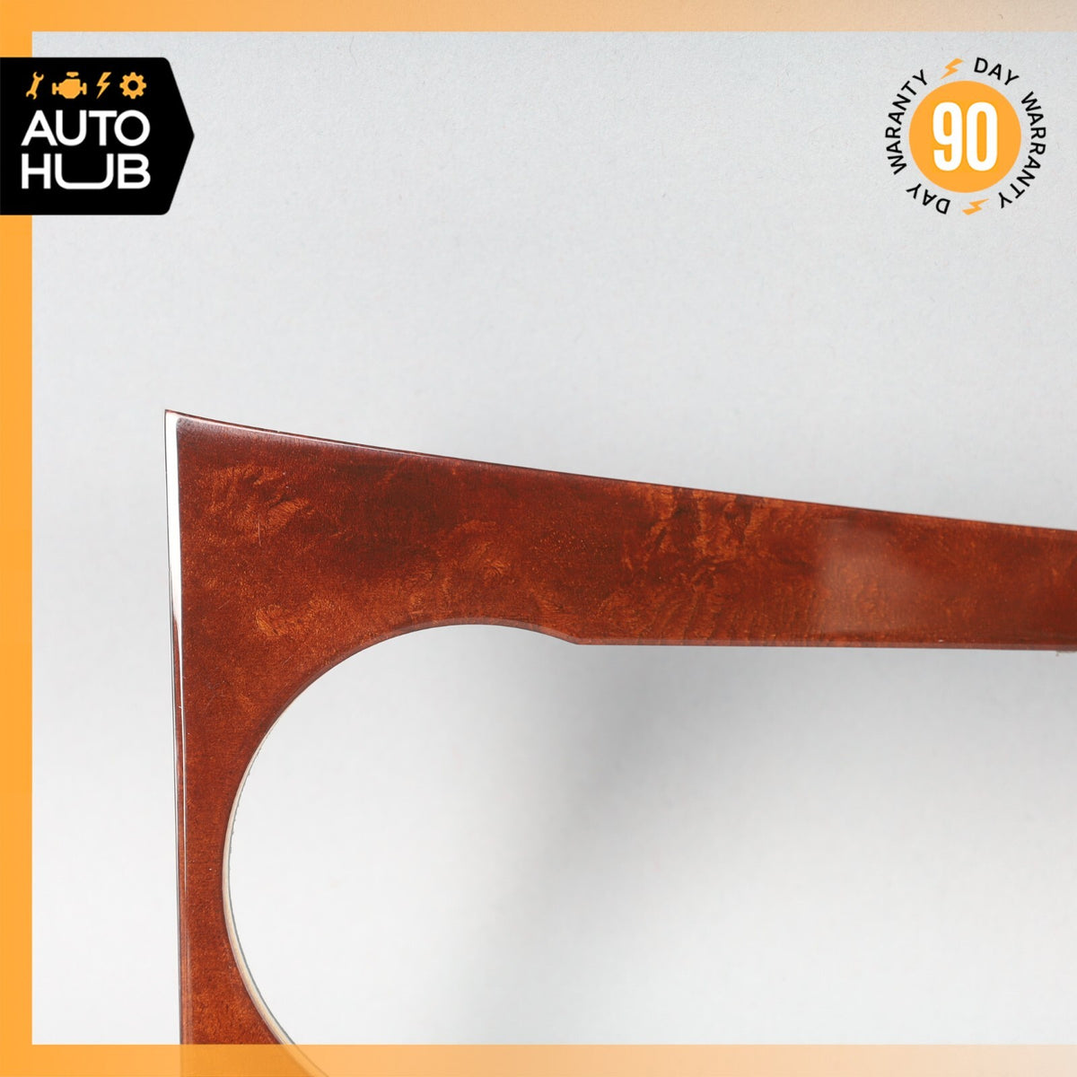 08-14 Mercedes W204 C300 C350 AC A/C Climate Control Switch Trim Bezel Wood OEM - photo 2