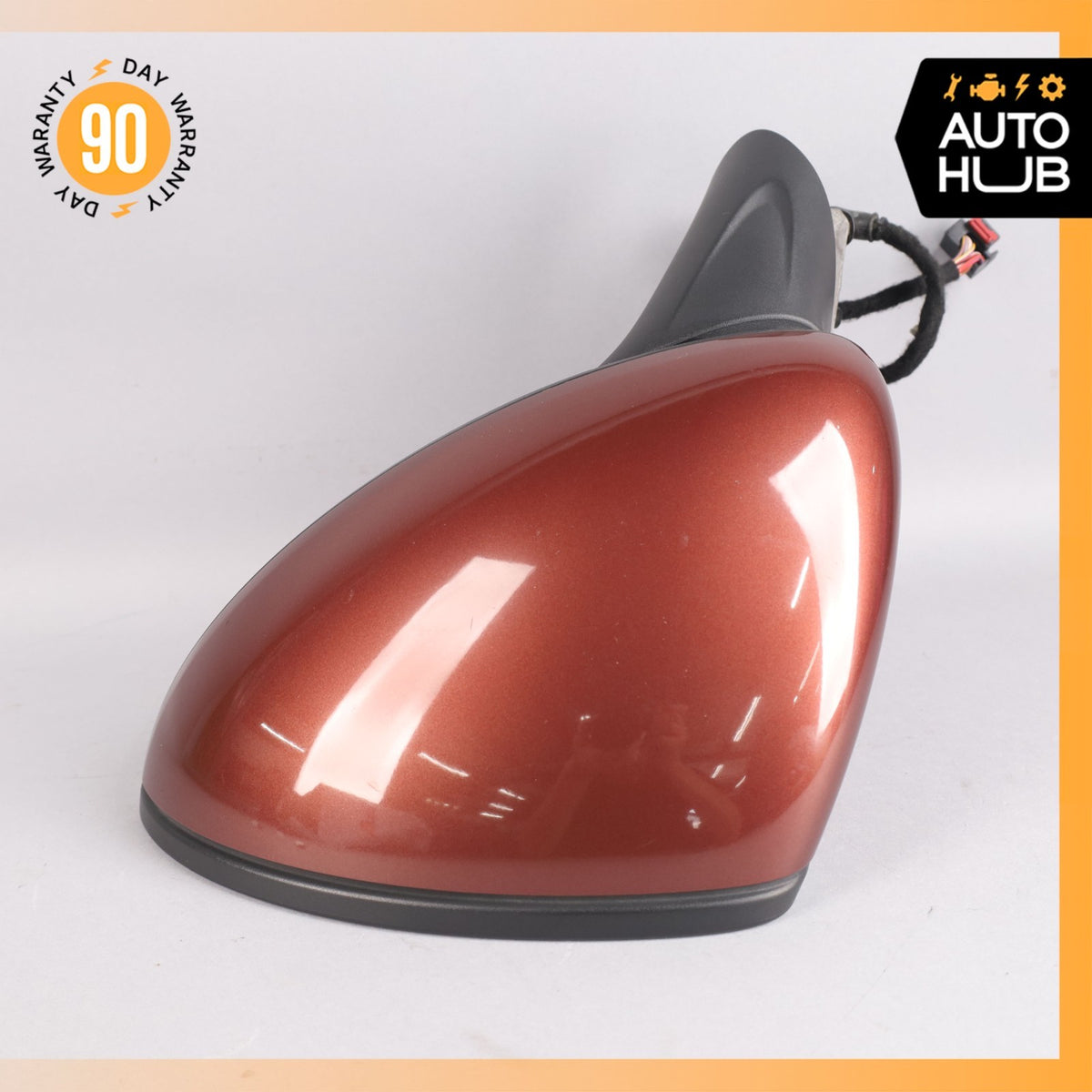 11-14 Porsche Cayenne 958 Left Driver Side Rear View Door Mirror Brown OEM - photo 18