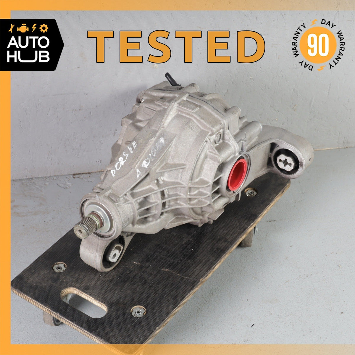 11-18 Porsche Cayenne 958 3.6L VR6 Rear Differential Diff Axle Carrier OEM - photo 1