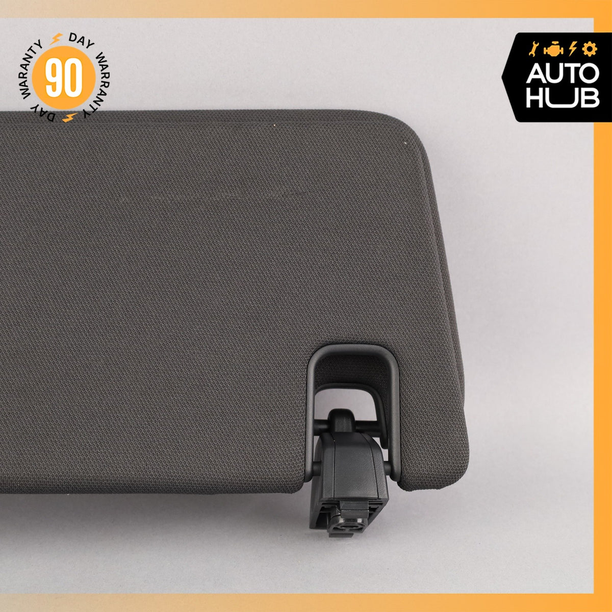 Audi 4M Q7 Left Driver Side Sunvisor Sun Visor Black OEM 87k - photo 4