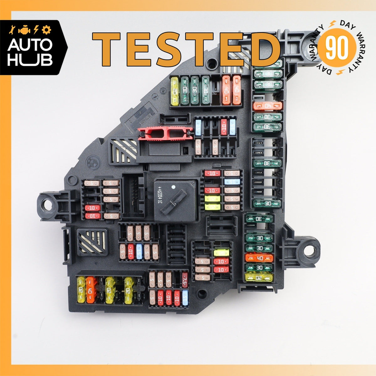 09-15 BMW F01 740i 750i Rear Fuse Box Power Distribution OEM - photo 1