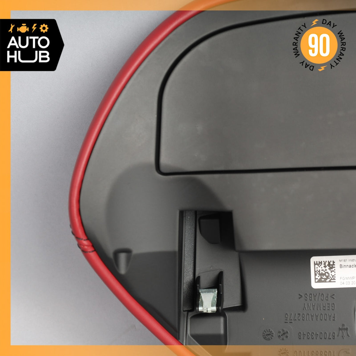 17-20 Maserati Levante S M161 Instrument Cluster Speedometer Trim Cover OEM 26k - photo 9