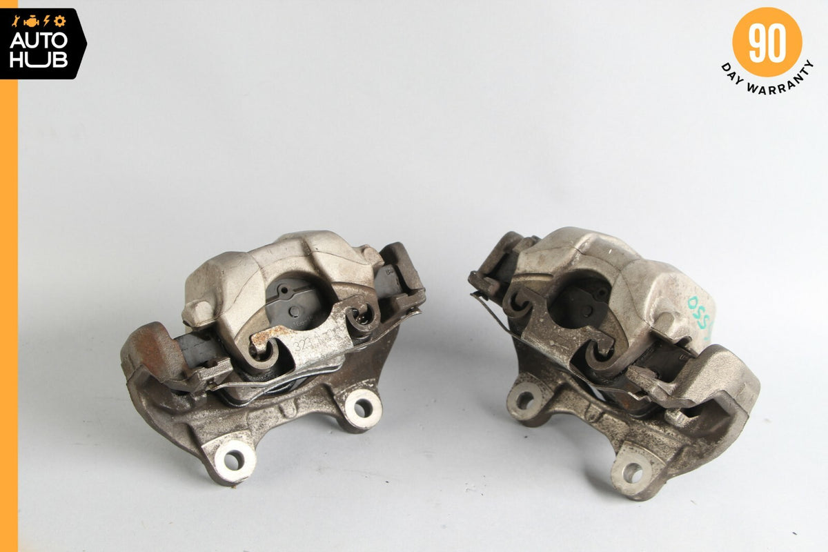 07-14 Mercedes W221 S550 CL550 Rear Left & Right Brake Caliper Calipers Set OEM - photo 1