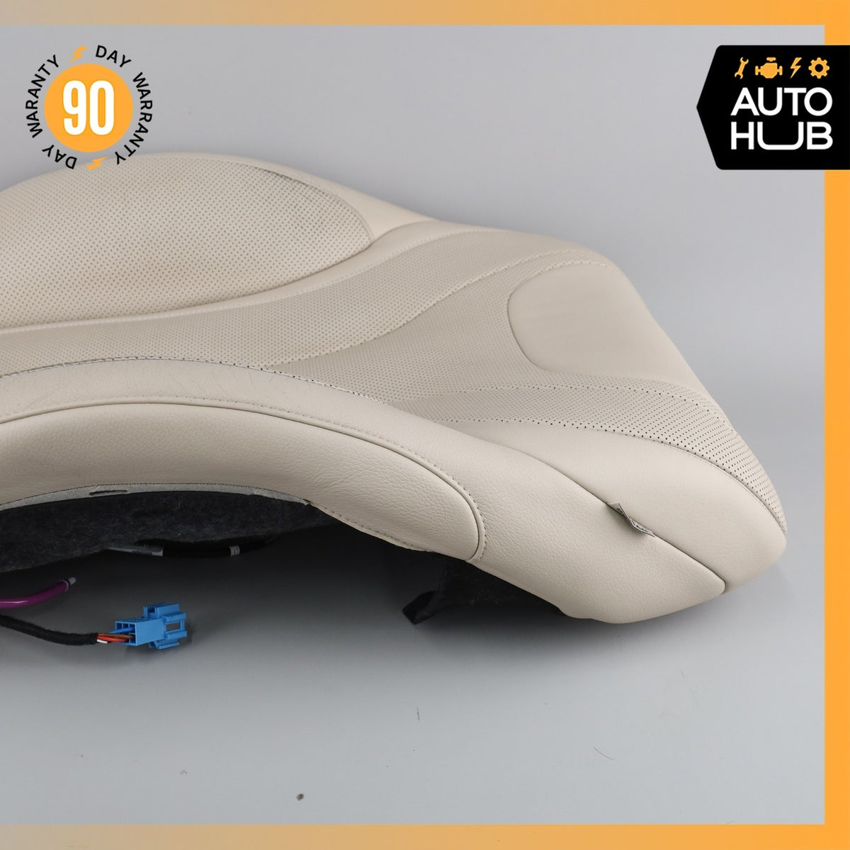 14-17 Mercedes W222 S550 Front Left Side Seat Upper Back Cushion OEM - photo 8