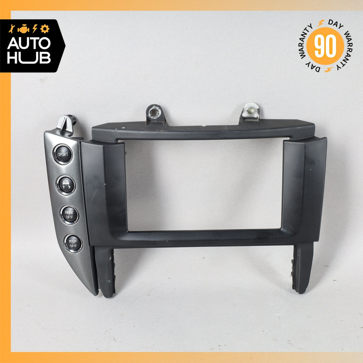 Maserati GranTurismo M145 Center Console Head Unit Navi Trim Bezel w/ Switch OEM - photo 1