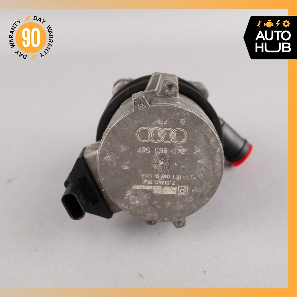 Audi 4G8 A7 Auxiliary AUX Circulation Water Pump OEM 60k - photo 4