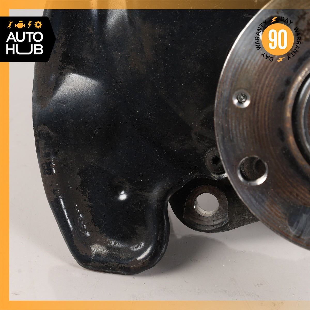 08-15 Audi 8J TT Front Right Side Spindle Knuckle Hub w/ Shield OEM - photo 4