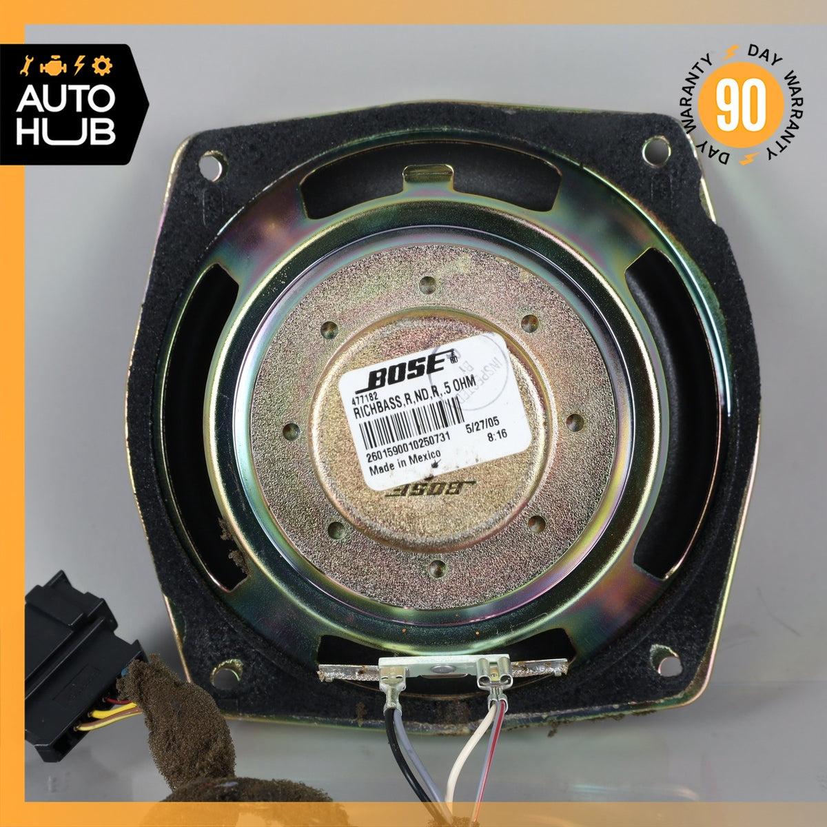 Maserati Quattroporte Front Bose Subwoofer Sub Woofer Speaker w/ Amplifier OEM - photo 5