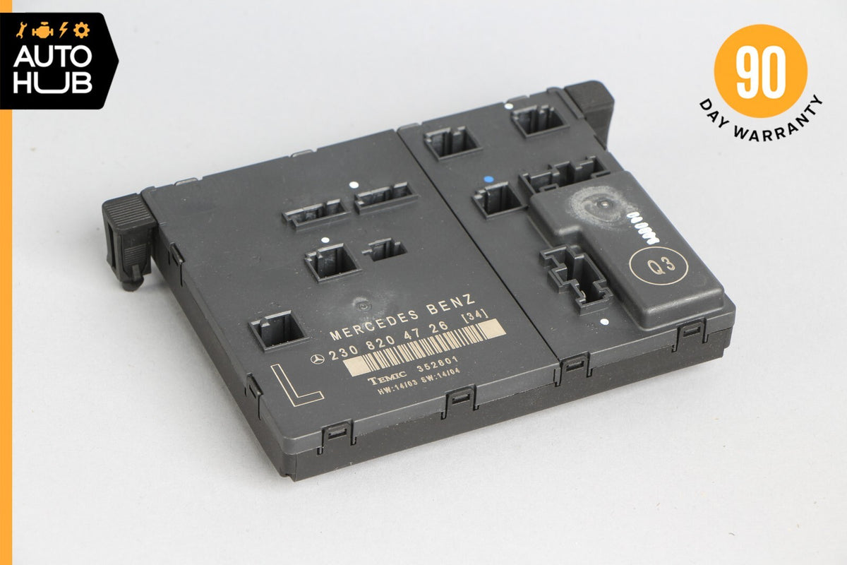 03-12 Mercedes R230 SL500 SL55 AMG SL550 Door Control Module Left Side OEM - photo 1