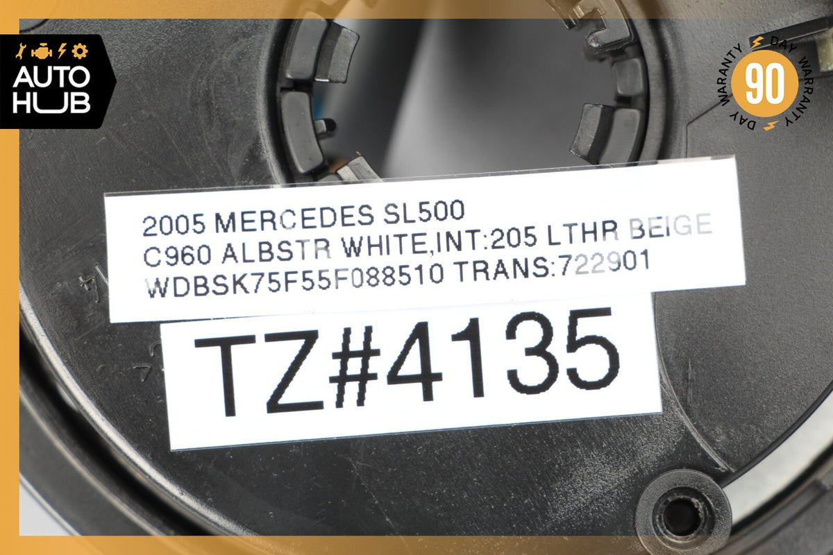 Mercedes R230 SL500 SL55 AMG Steering Column Clock Spring OEM - photo 12