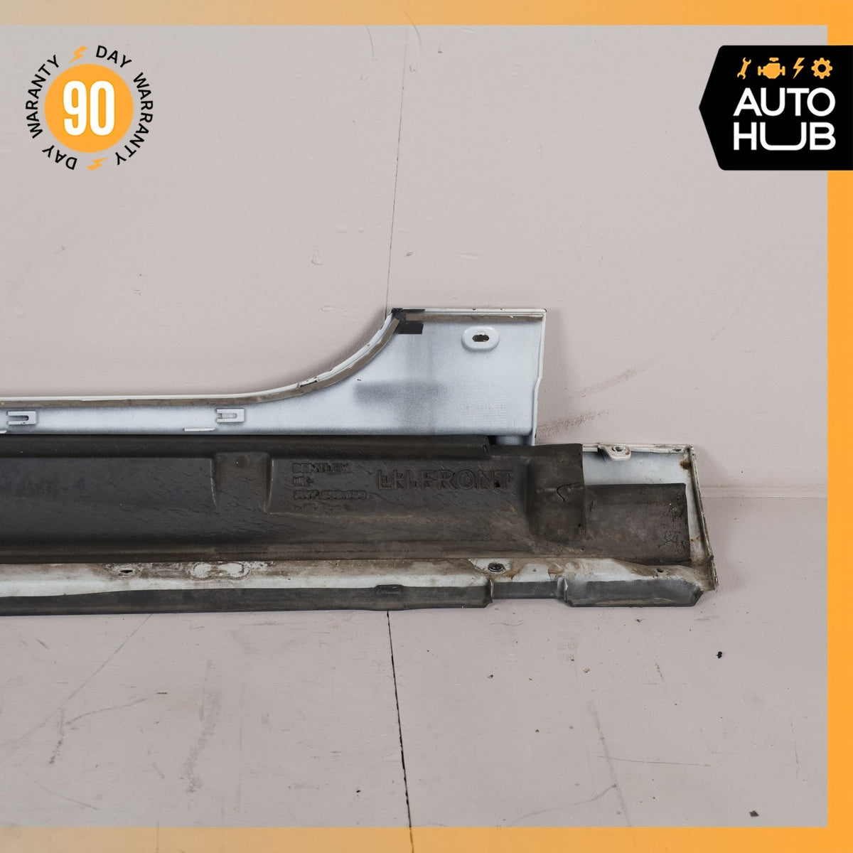 12-18 Bentley Continental GTC Convertible Left Driver Side Skirt White OEM - photo 12
