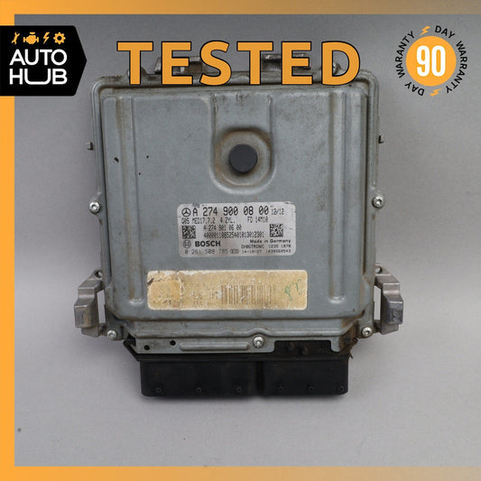 Mercedes W205 C300 E300 GLC350e M274 ECU Engine Control Module Unit OEM - photo 1